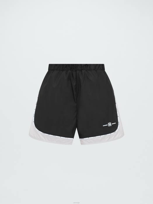 AMIRI kvinner svart nylon ma spor kort NFBX299