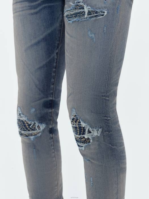 AMIRI menn vintage indigo bandana jacquard mx1 jean NFBX38