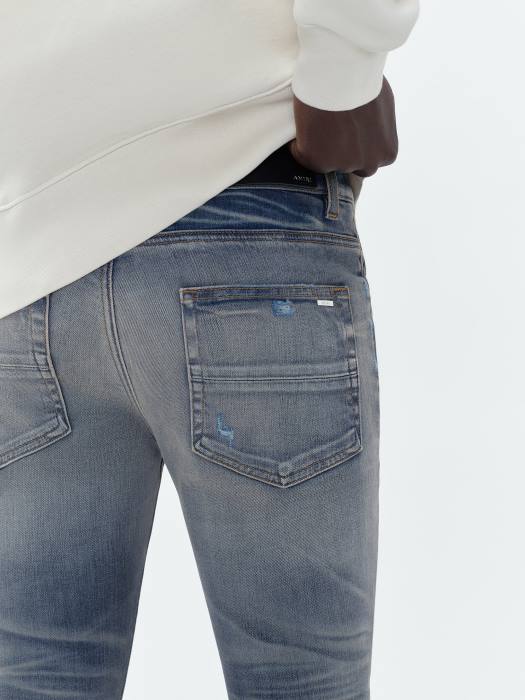 AMIRI menn vintage indigo bandana jacquard mx1 jean NFBX38