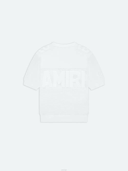 AMIRI menn hvit merke 22 t-skjorte NFBX112