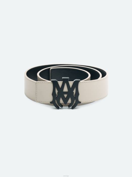 AMIRI unisex bjørk/sort 4 cm vendbart belte NFBX441