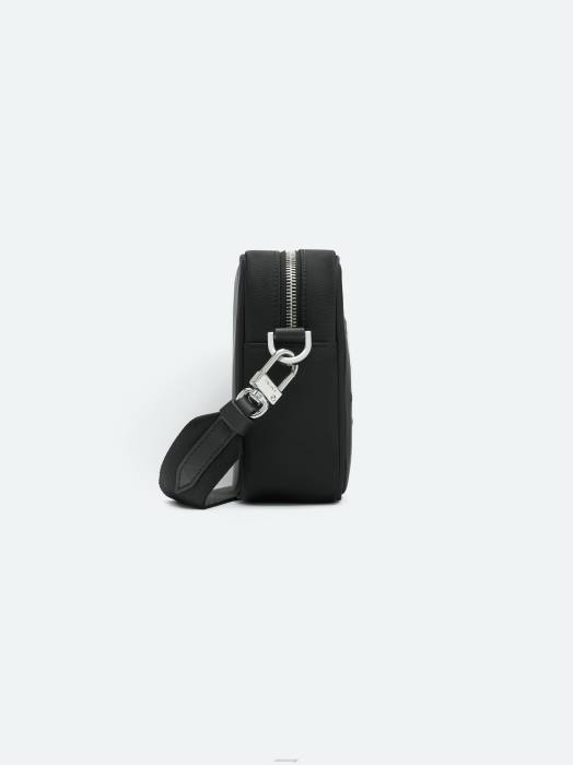 AMIRI unisex svart merke forskjøvet stort kameradeksel NFBX410